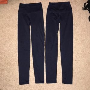 2 pairs of aerie leggings